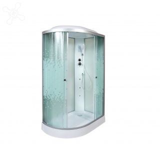 Душевая кабина Deto L 902 R с гм. и эл. 180х80х215 см